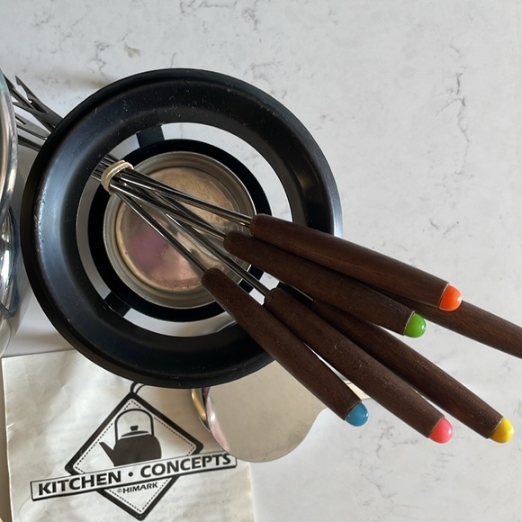 KITCHEN CONCEPTS FONDUE Set Vintage - Picture 3 of 3